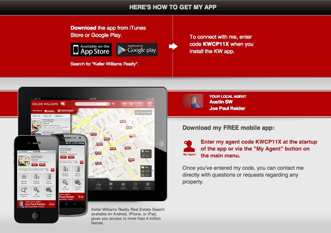 New Real Estate Mobile App  Home  Style Austin
